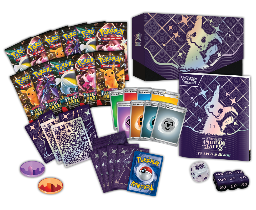 Pokemon TCG: SV4.5 Paldean Fates Elite Trainer Box