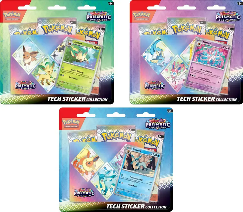 Pokemon TCG: SV8.5 Prismatic Evolutions Sticker Collection (Pre-Order)