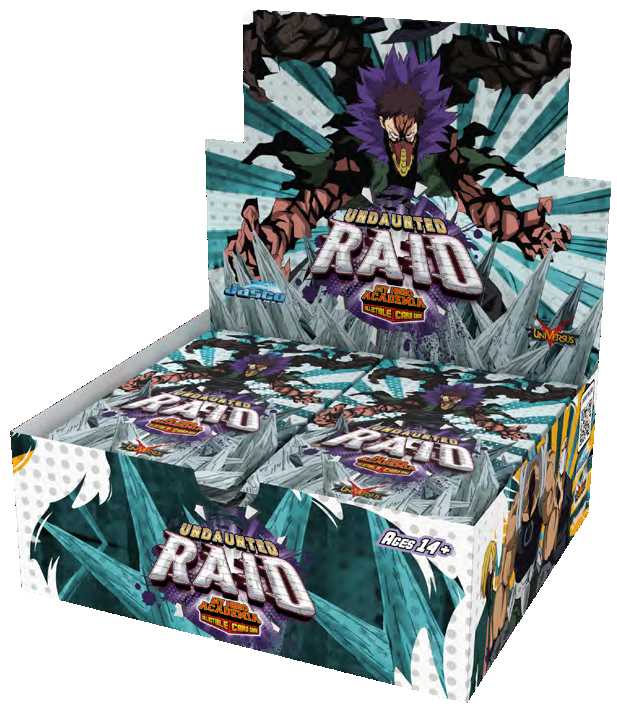 My Hero Academia : Boîte de booster de raid inébranlable