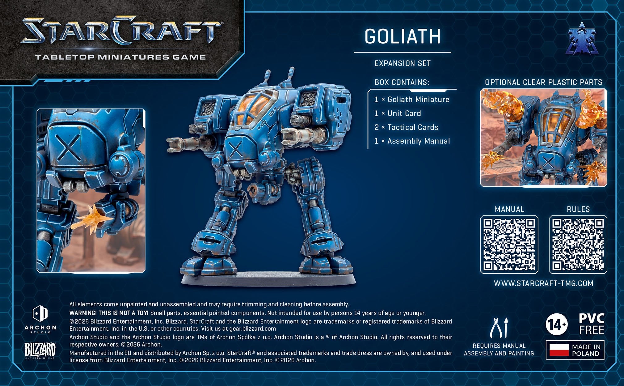 Starcraft: Terran - Goliath Expansion Set (Pre-Order)
