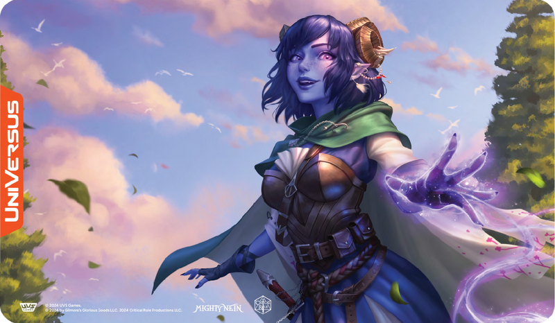 Rôle critique : Mighty Nein Jester Playmat