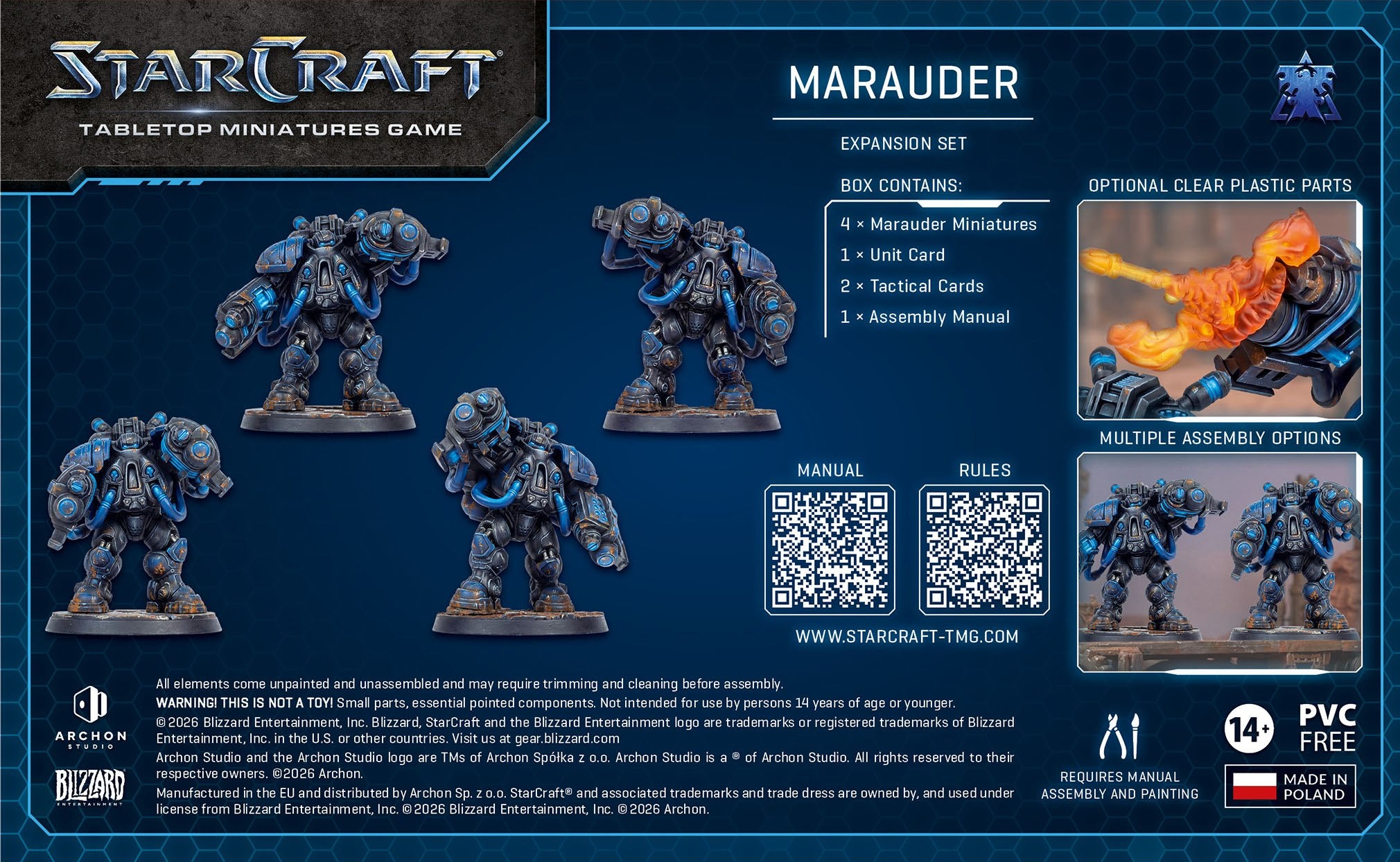 Starcraft: Terran - Marauder Expansion Set (Pre-Order)