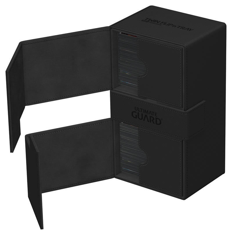 Twin Flip'n'Tray Deck Case Xenoskin Mono-Color 200+ Black