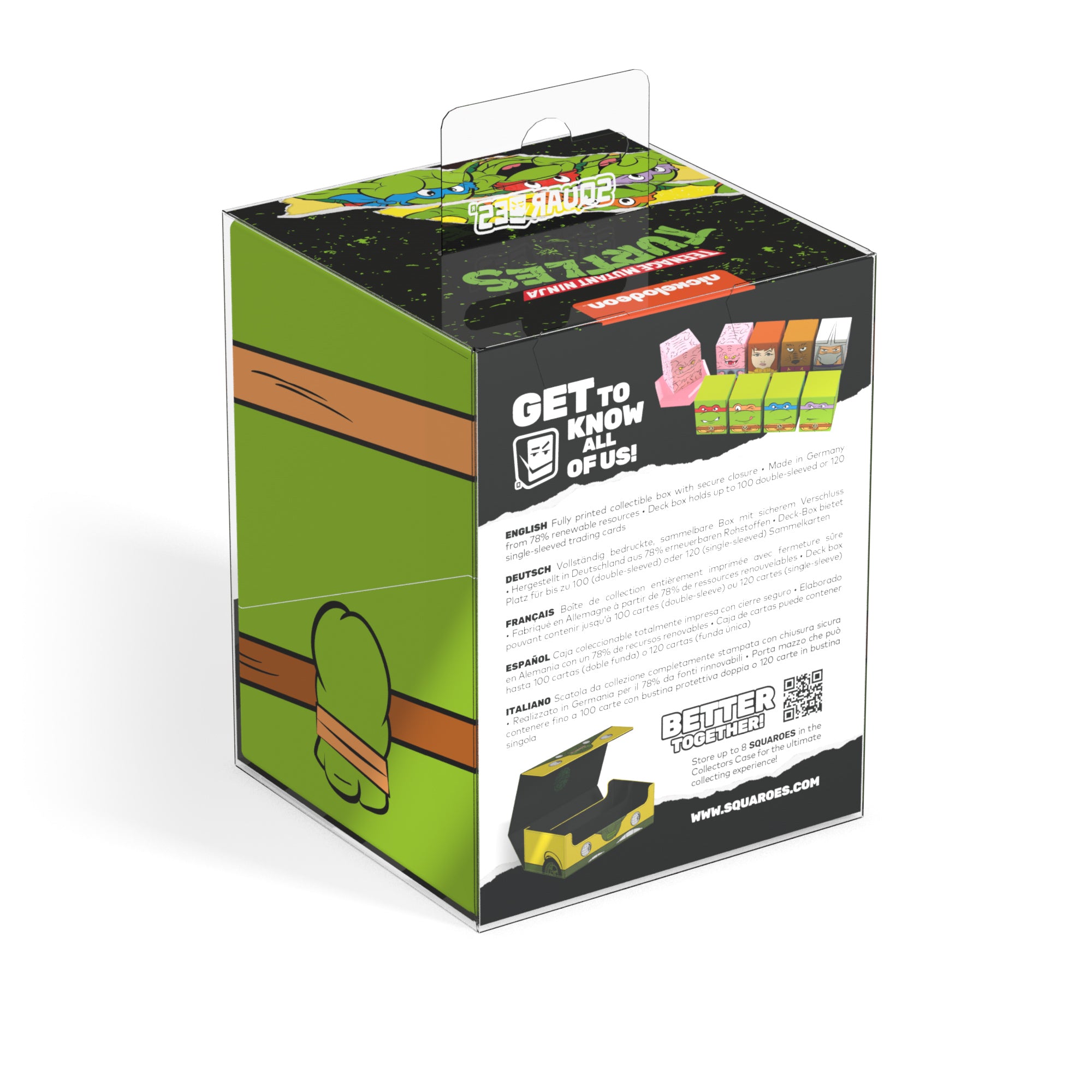 Squaroes Tortues Ninja - Michelangelo