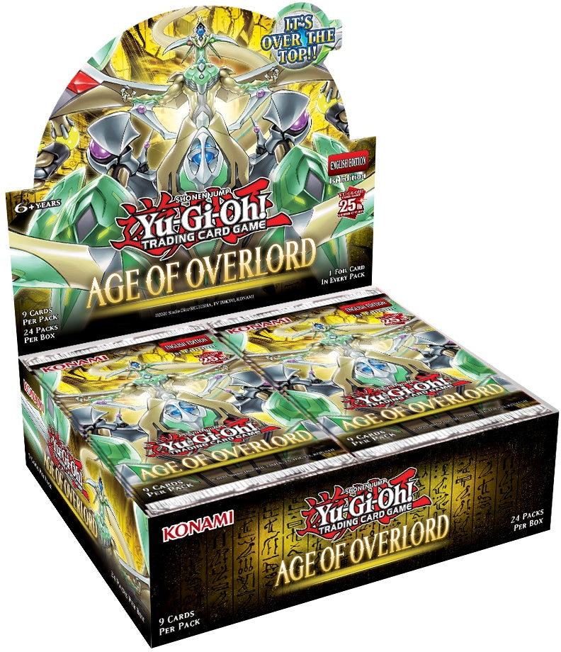 Yu-Gi-Oh! Boîte de boosters Age of Overlord