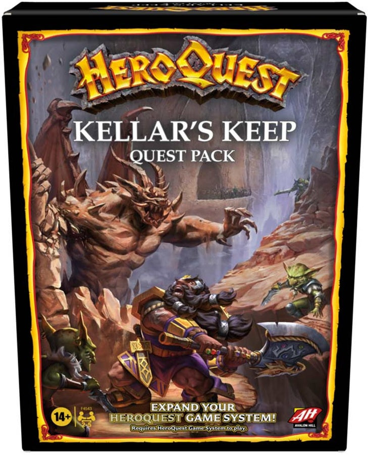 HeroQuest : Pack de quêtes du donjon de Kellar