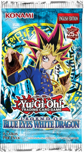 Yu-Gi-Oh! Pack Booster Légende du Dragon Blanc aux Yeux Bleus 25ème Anniversaire