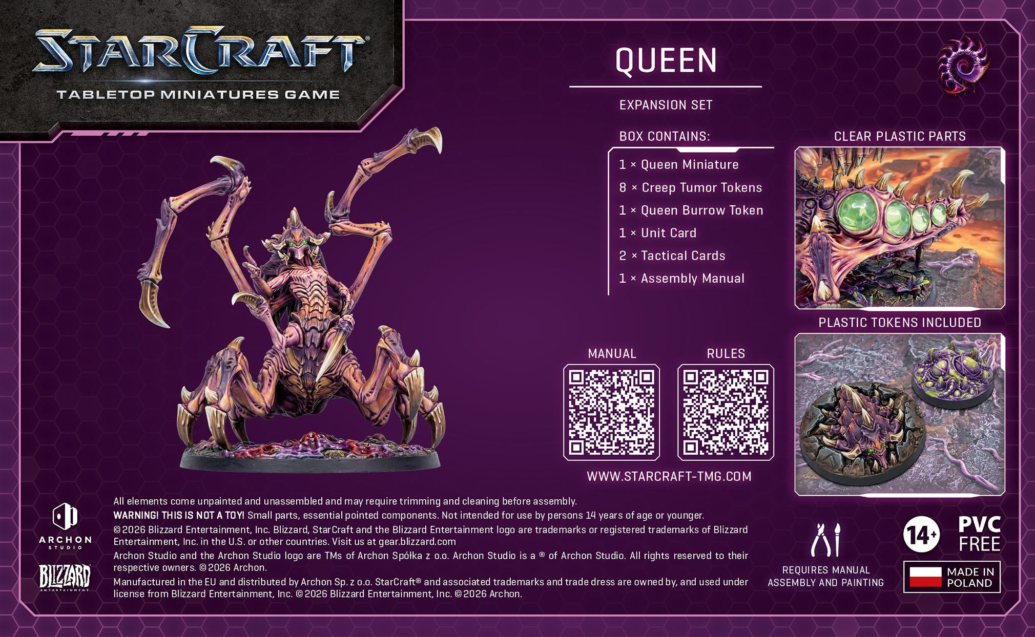 Starcraft: Zerg - Queen Expansion Set (Pre-Order)