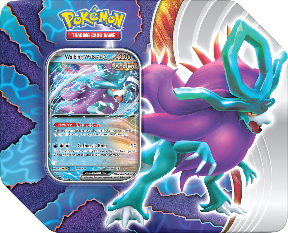 Pokemon TCG: Paradox Clash Tin