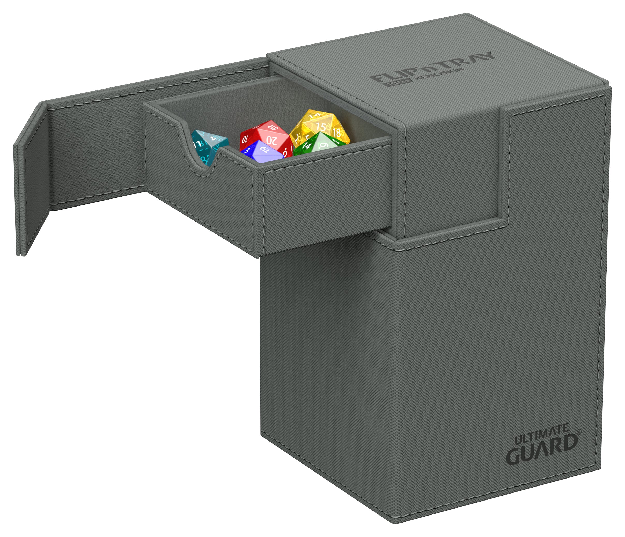 Étui de rangement Flip'n'Tray Mono-Couleur 100+ Gris