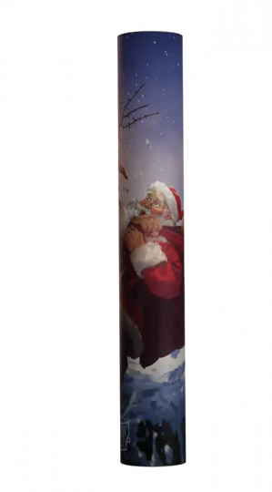 Tapis de jeu Dragon Shield avec tube : Noël 2025