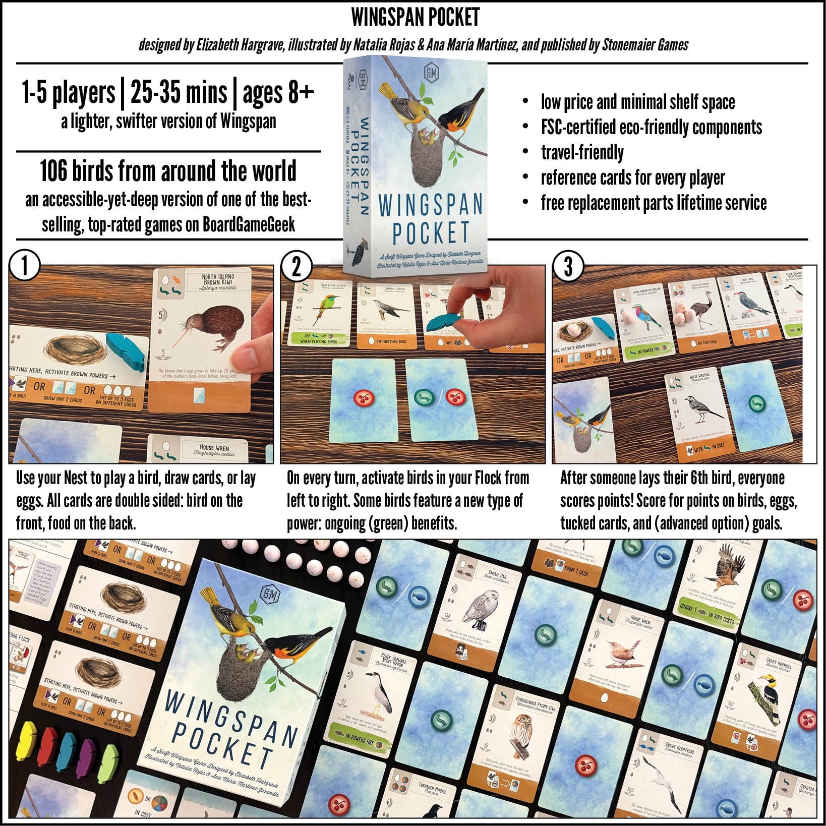 Wingspan Pocket Edition (English)