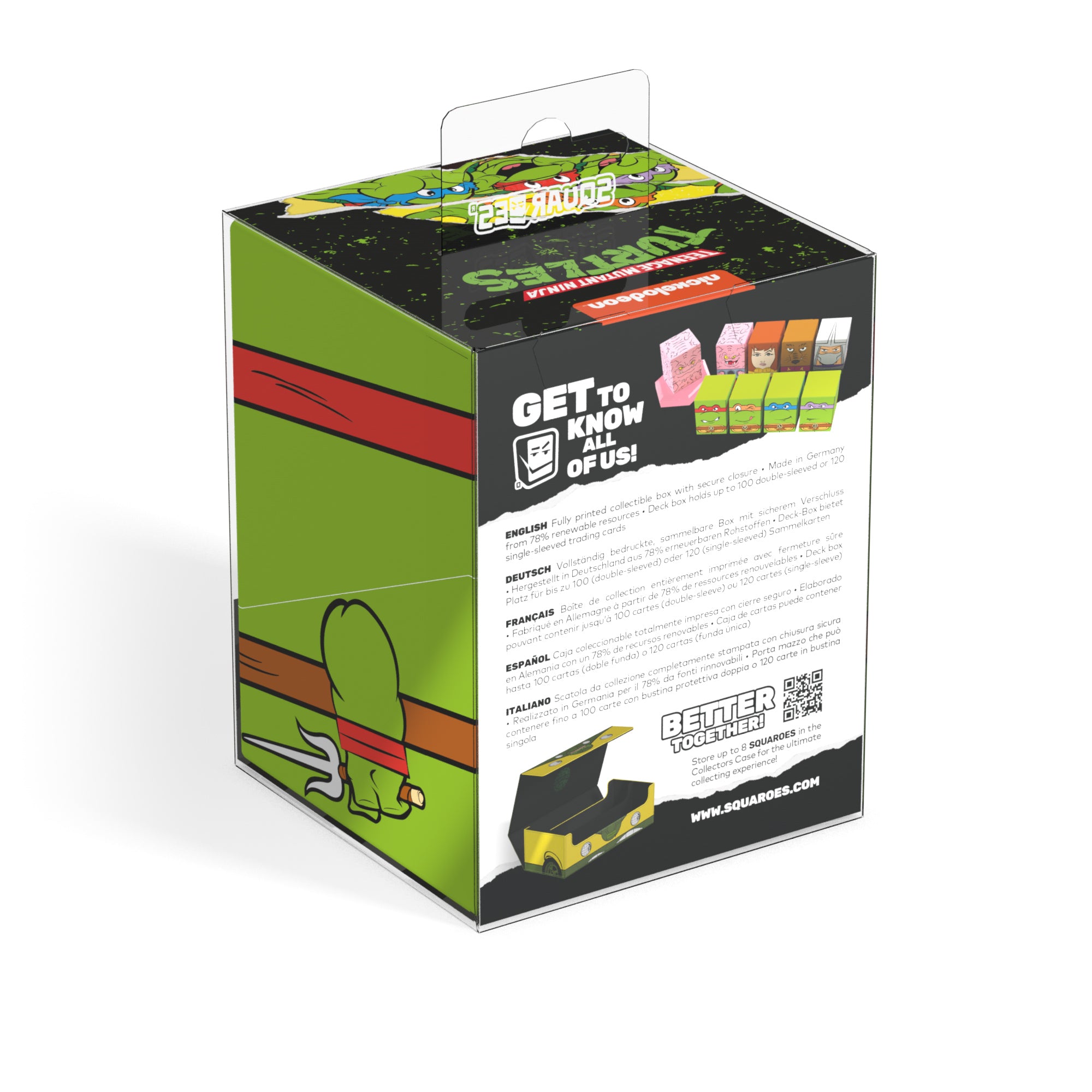 Squaroes Tortues Ninja - Raphaël