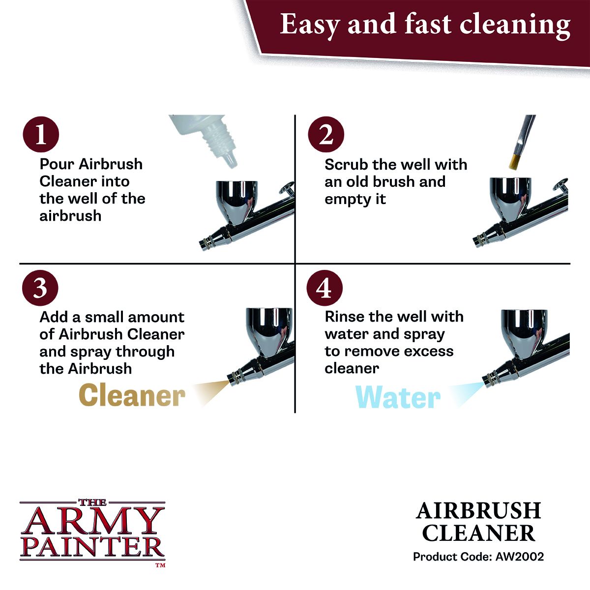 Warpaints: Airbrush Cleaner 100ML