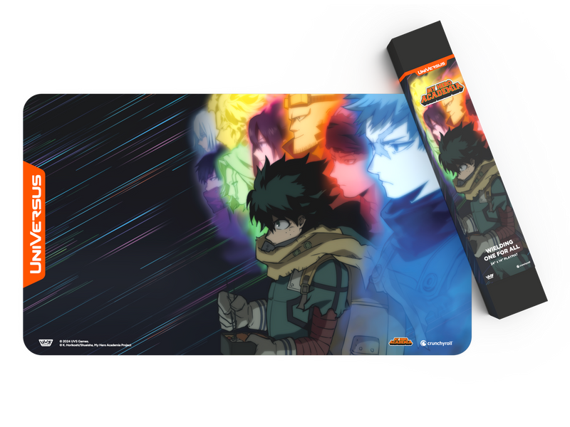 Universus My Hero Academia Weilding One for All Playmat