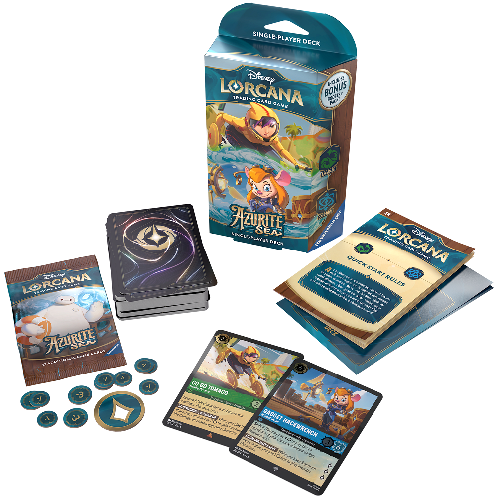 Disney Lorcana: Azurite Sea Starter Decks