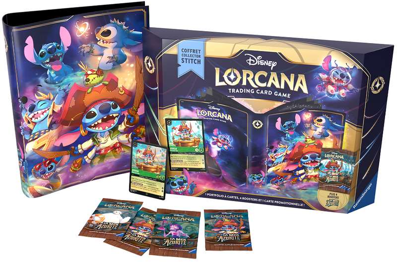 Disney Lorcana : Coffret Cadeau Azurite Sea (Français) (Précommande)