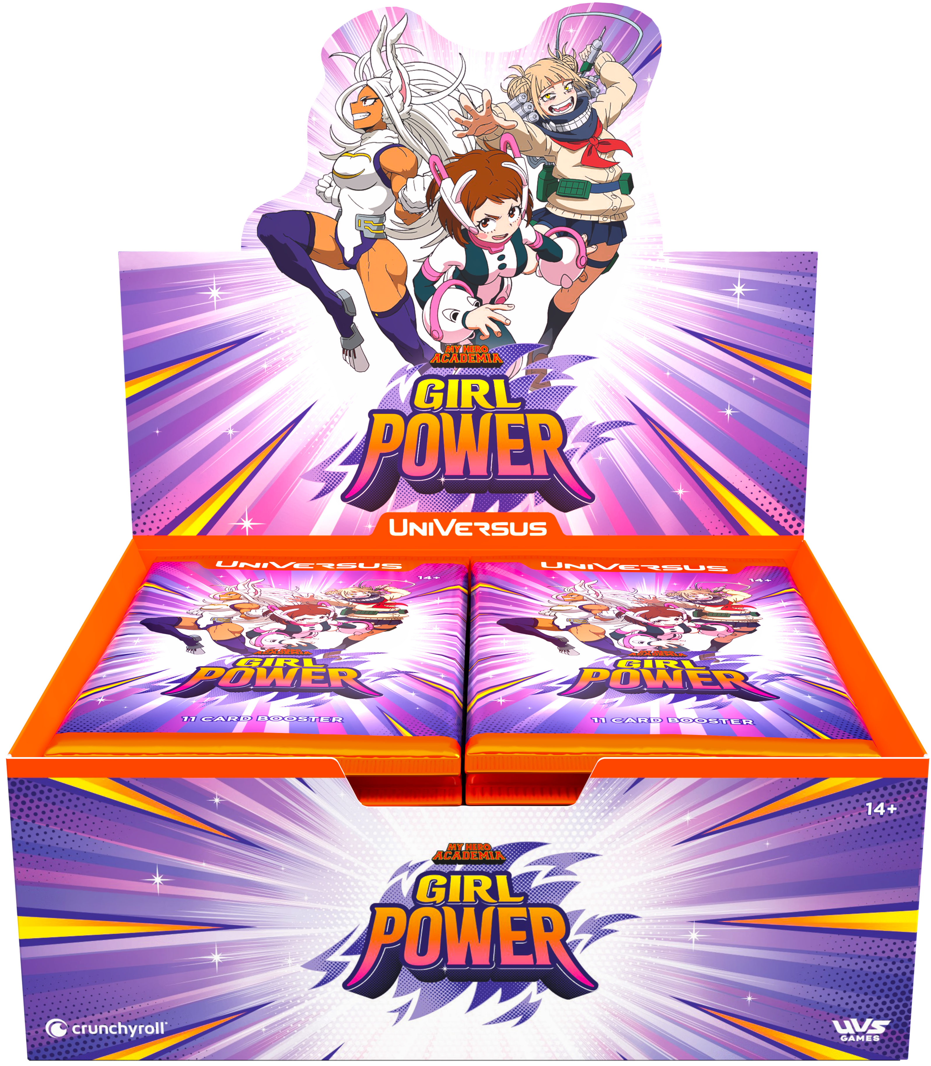 My Hero Academia : Coffret de boosters Girl Power
