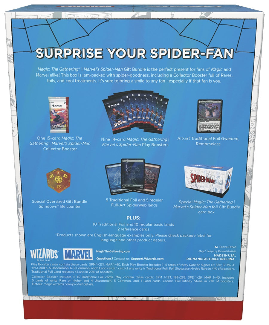 Coffret cadeau Magic: The Gathering Marvels Spider-Man