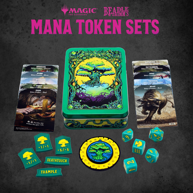 Beadle & Grimm's Magic: The Gathering Mana Token Set: Green