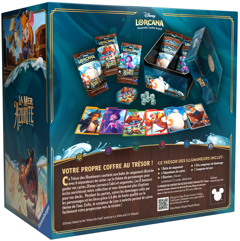 Disney Lorcana : Azurite Sea Trove (Français) (Pré-commande)