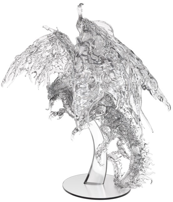 Unpainted Red Ghost Dragon miniature