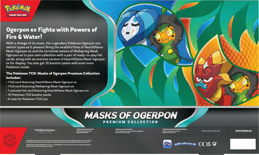 Pokemon TCG: Masks of Ogerpon Premium Collection