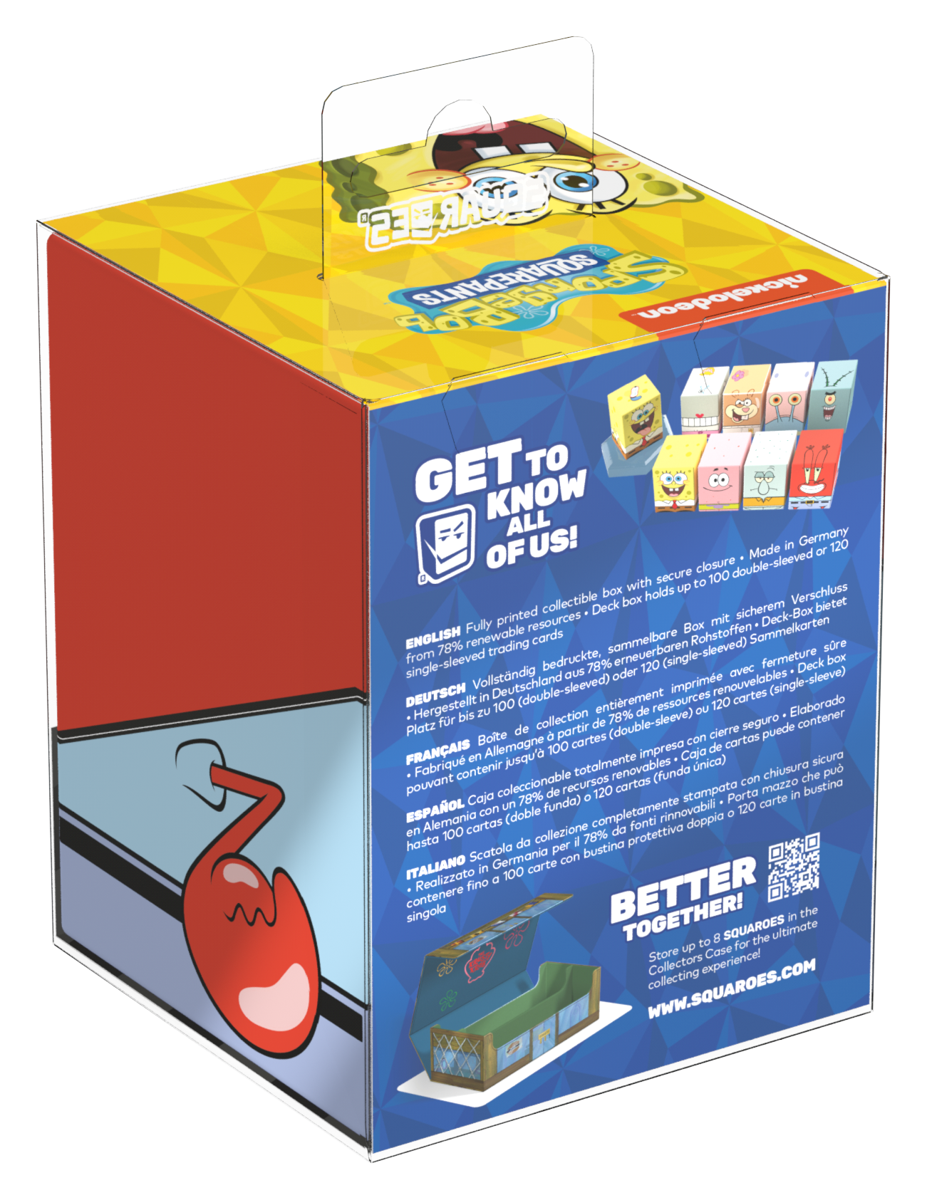 Squaroes Spongebob Squarepants: Mr. Krabs