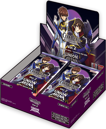 Union Arena : Code Geass Lelouch of the Rebellion V2 Booster Box UEX03BT 