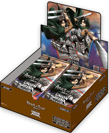 Union Arena : Coffret Booster Attack on Titan UE10BT 