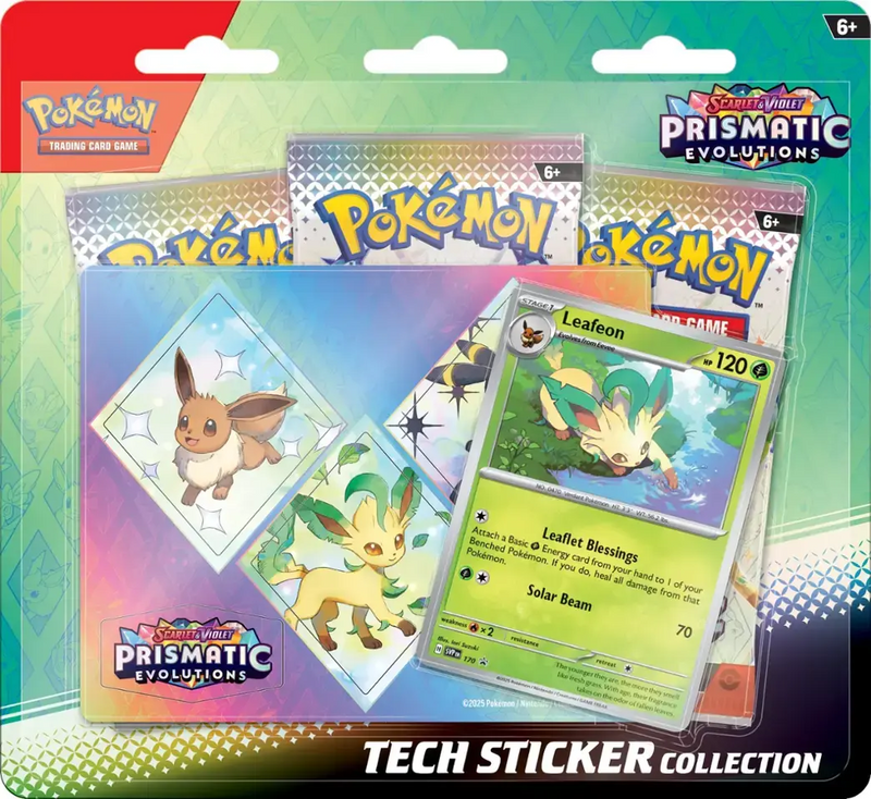 Pokemon TCG: SV8.5 Prismatic Evolutions Sticker Collection (Pre-Order)