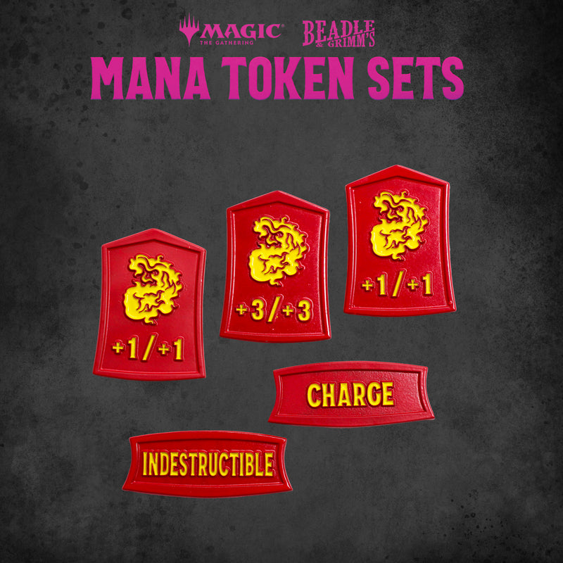 Beadle & Grimm's Magic: The Gathering Mana Token Set: Red