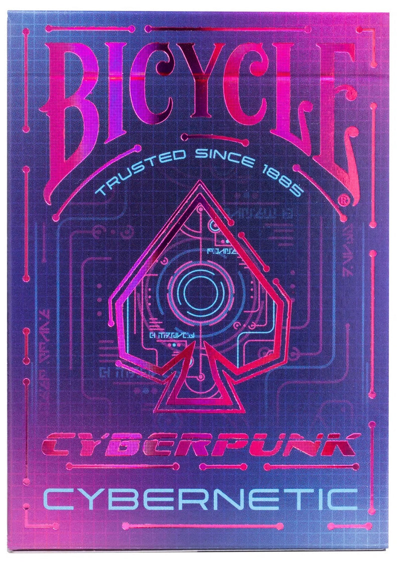 Cartes à jouer cybernétiques Cyberpunk