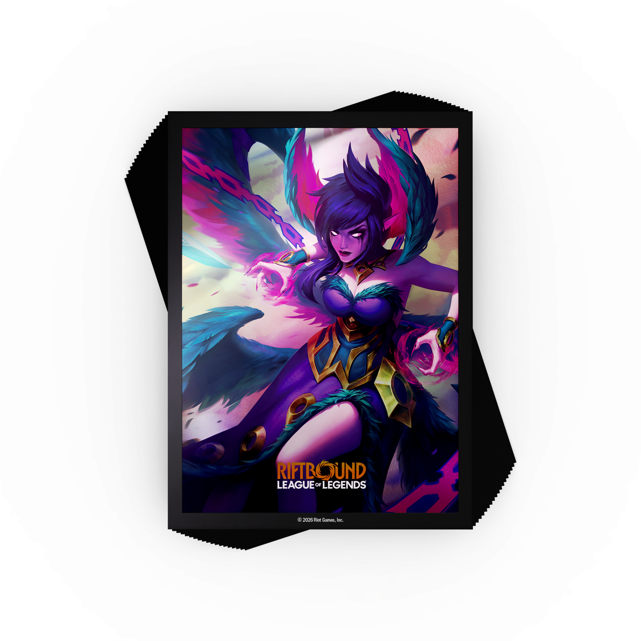 Riftbound TCG: Vendetta Art Sleeves - #4 Kayle vs Morgana 100CT (Pre-Order)