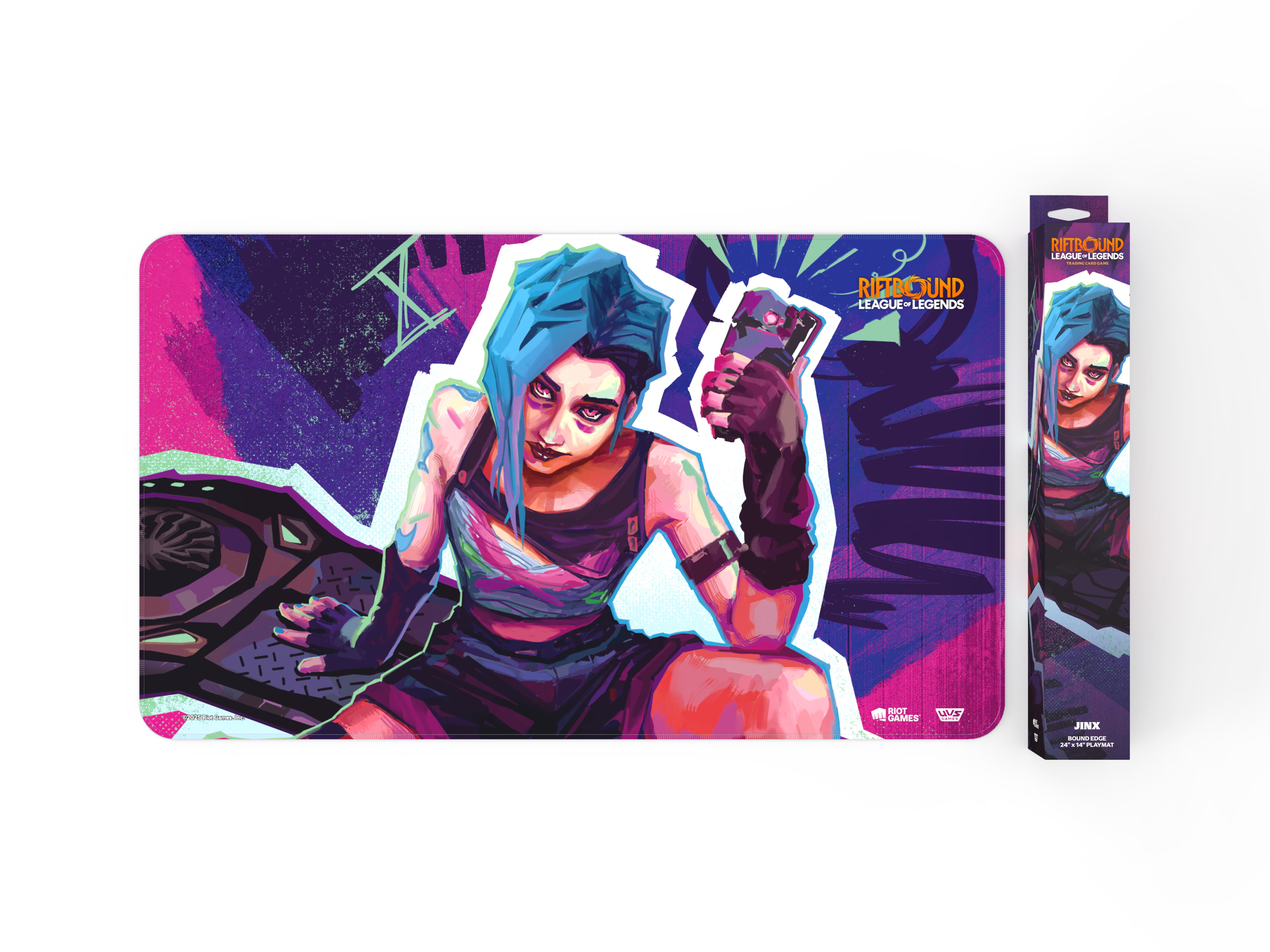 Tapis de jeu Riftbound JCC : Origines - Jinx