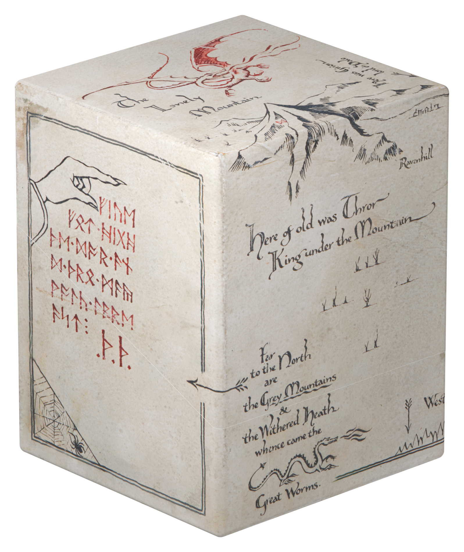 Return to Earth: Deck Case Boulder 100+ The Hobbit - Thror's Map