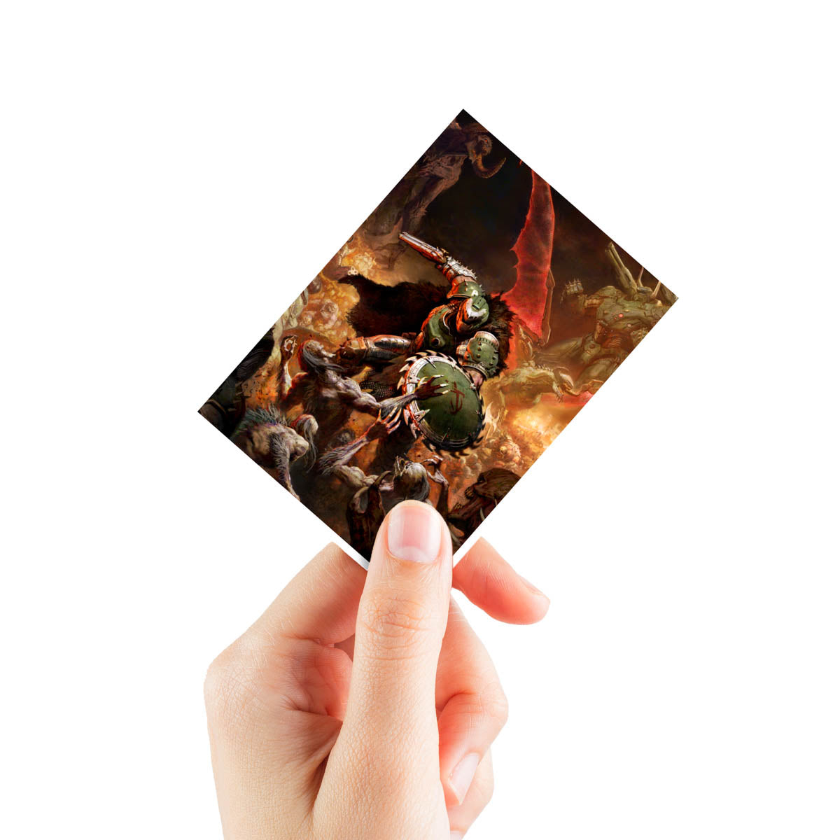 Apex Deck Protector Sleeves: Doom Bethesda V1 105CT