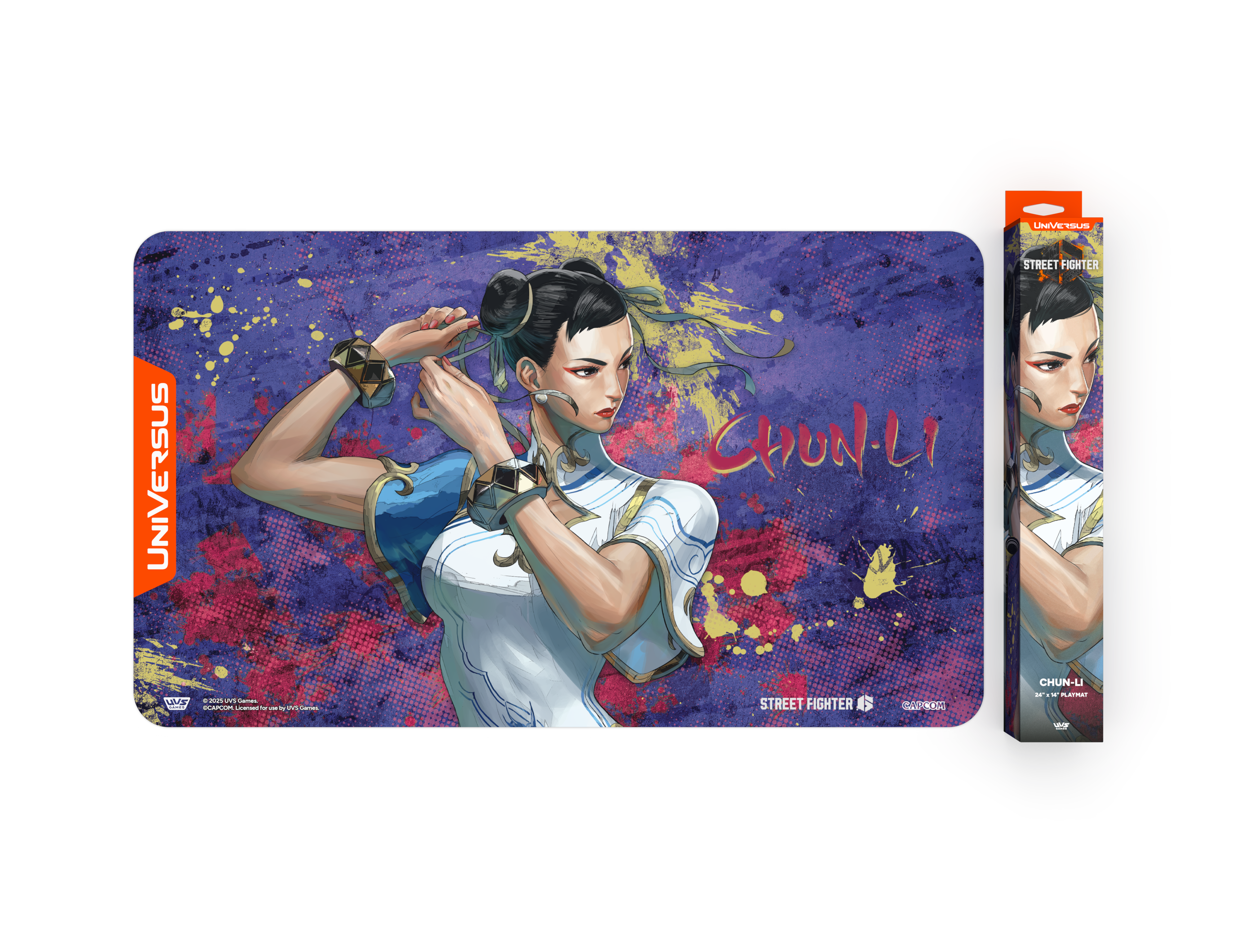 Street Fighter 6 Challenger series Playmat: Chun-Li