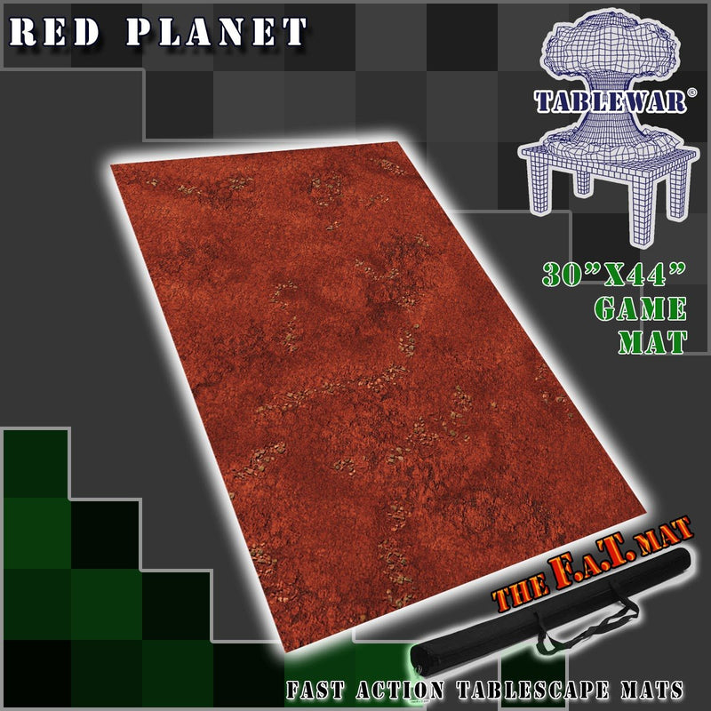 Tapis FAT : Planète Rouge 30"X44"