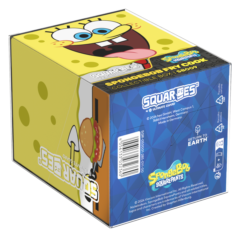 Squaroes Spongebob Squarepants: Spongebob Fry Cook (Rare)