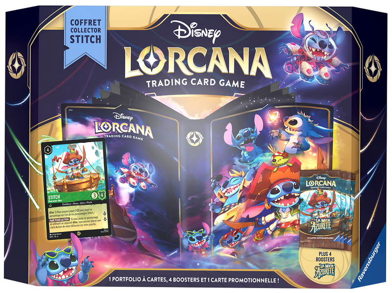 Disney Lorcana : Coffret Cadeau Azurite Sea (Français) (Précommande)