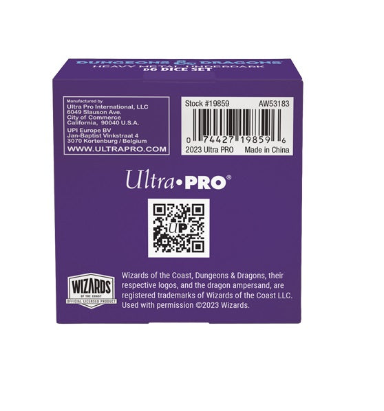 Donjons &amp; Dragons Heavy Metal Phandelver Campagne 4 D6 Jeu de dés