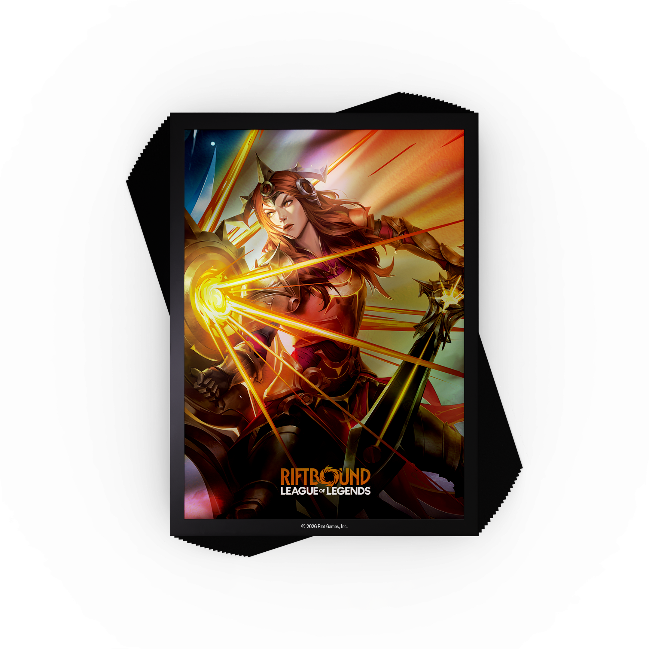 Riftbound TCG: Vendetta Art Sleeves - #3 Diana vs Leona 100CT (Pre-Order)