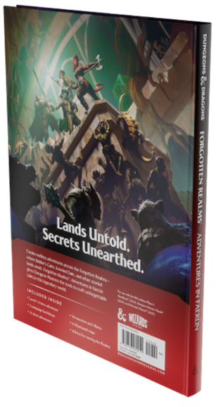 Donjons et Dragons : Royaumes Oubliés - Aventures à Faerûn (Anglais) 