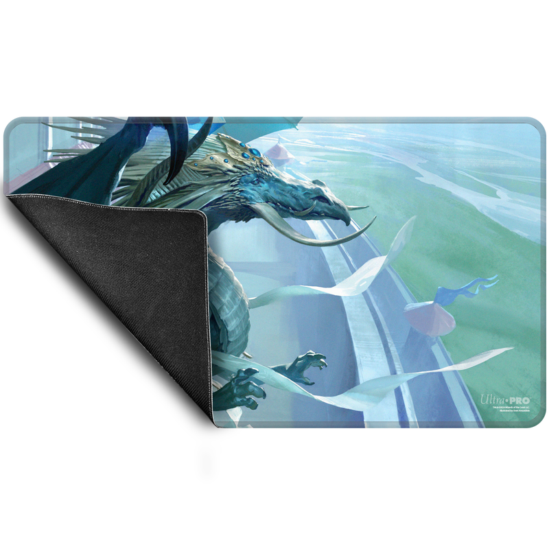 Magic: The Gathering Black Stitched Playmat - Commander series: Arcades