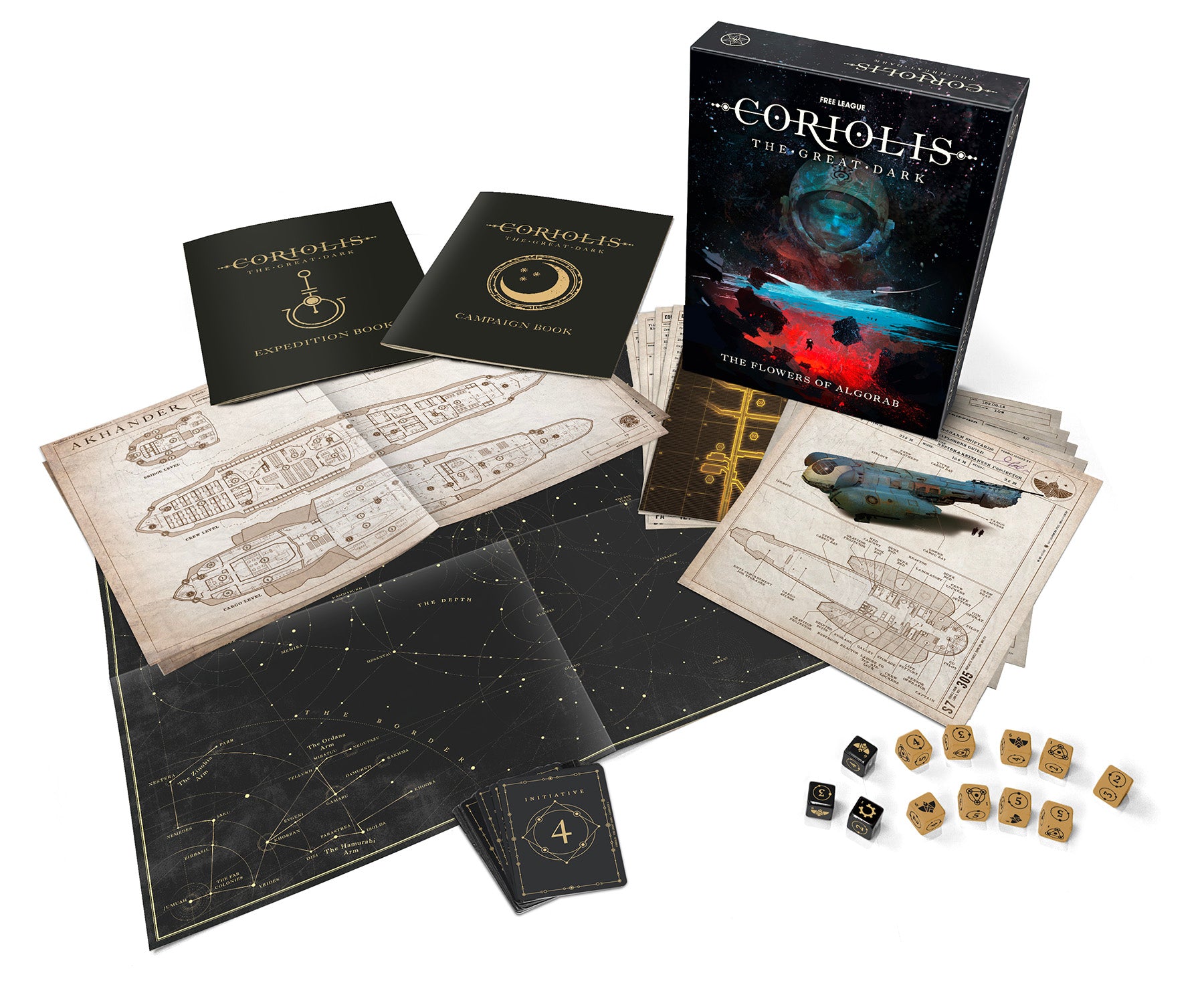 Coriolis The Great Dark - The Flowers of Algorab Campaign set