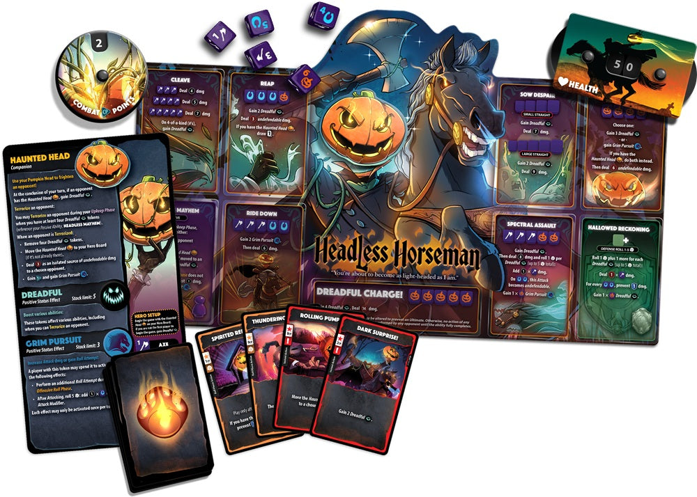 Dice Throne Hero Pack: Headless Horseman (English)
