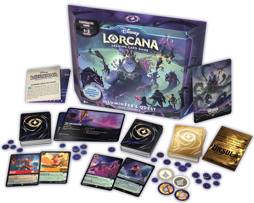 Disney Lorcana: Ursulas Return: Illumineers Quest: Deep Trouble (French)