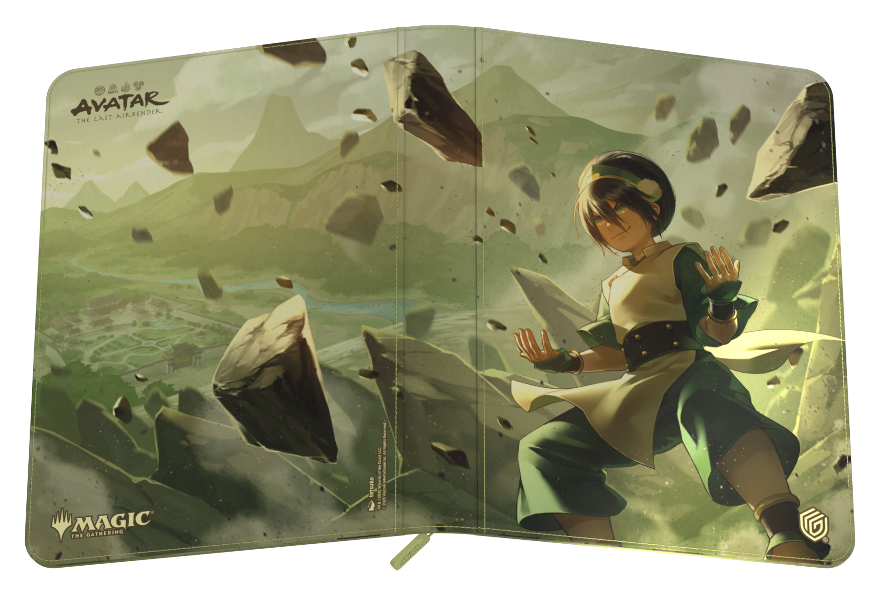 Zipfolio 360 Xenoskin MTG Avatar The Last Airbender - Toph