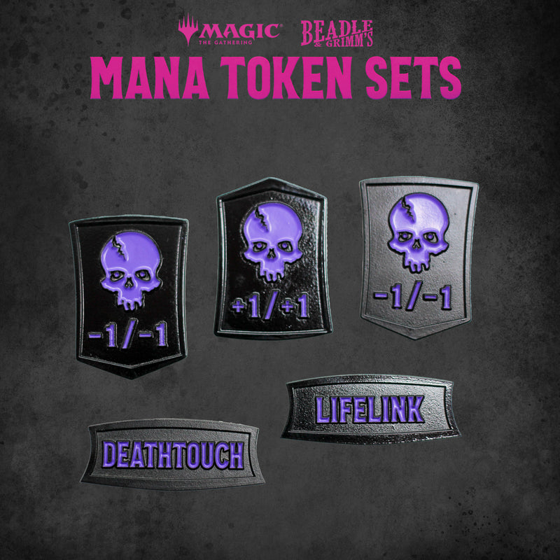 Beadle & Grimm's Magic: The Gathering Mana Token Set: Black